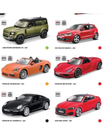 BURAGO 1:24 SCALE ASSORTED COLLECTION