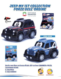 BURAGO JUNIOR JEEP CARABINIERI E POLIZIA