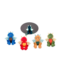 GLOW DRAGO PELUCHE 23 CM