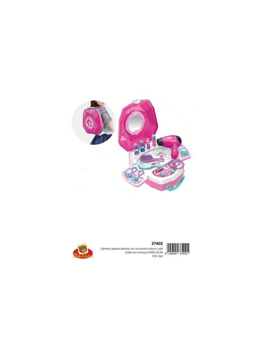 PLAYSET BELLEZZA CAPELLI
