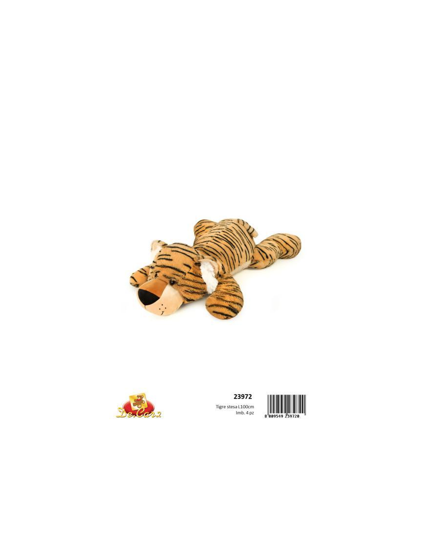 TIGRE PELUCHE 100 CM STESO