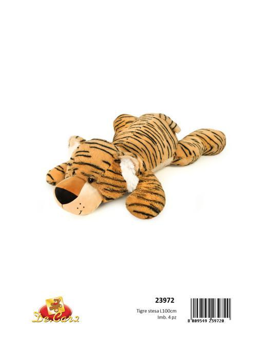 TIGRE PELUCHE 100 CM STESO