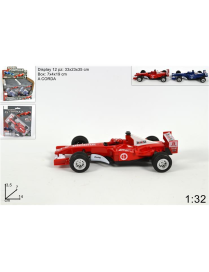AUTO FORMULA 1 IN METALLO A CORDA IN SCALA 1:32