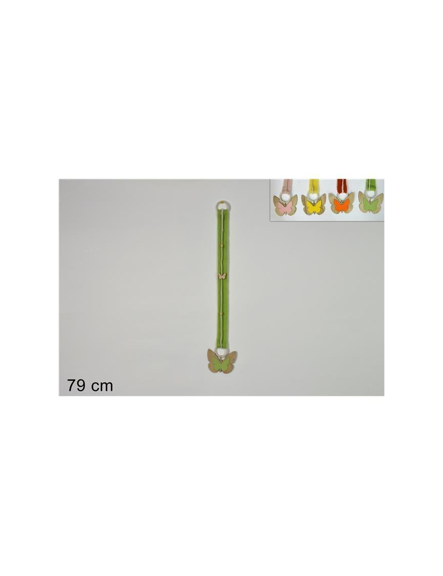 APPENDINO LEGNO FARFALLA 79cm CA010349$$