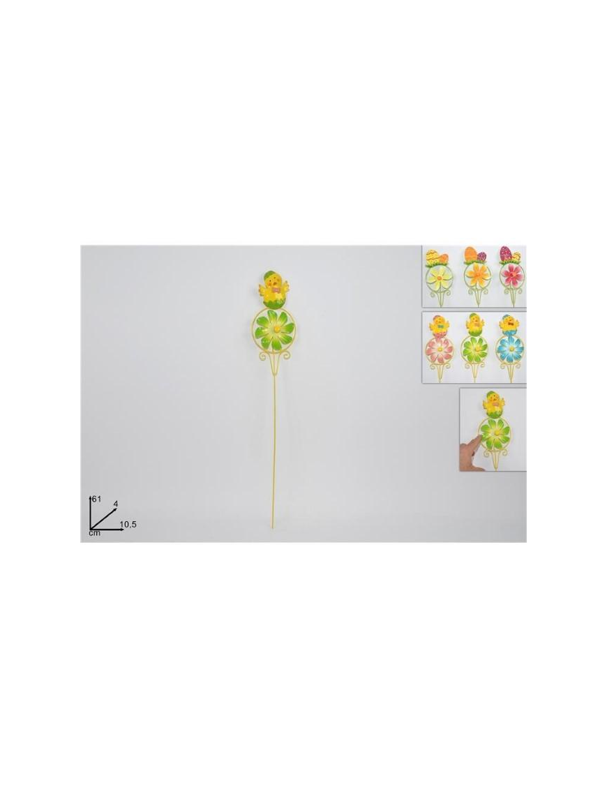 SPILLONE 61 CM METALLO CON GIRANDOLA