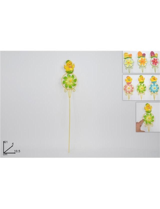 SPILLONE 61 CM METALLO CON GIRANDOLA