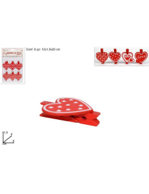 MOLLETTINE CUORE 6pezzi