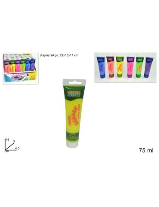 GLITTER GLUE 75 ML ASSORTED COLORS