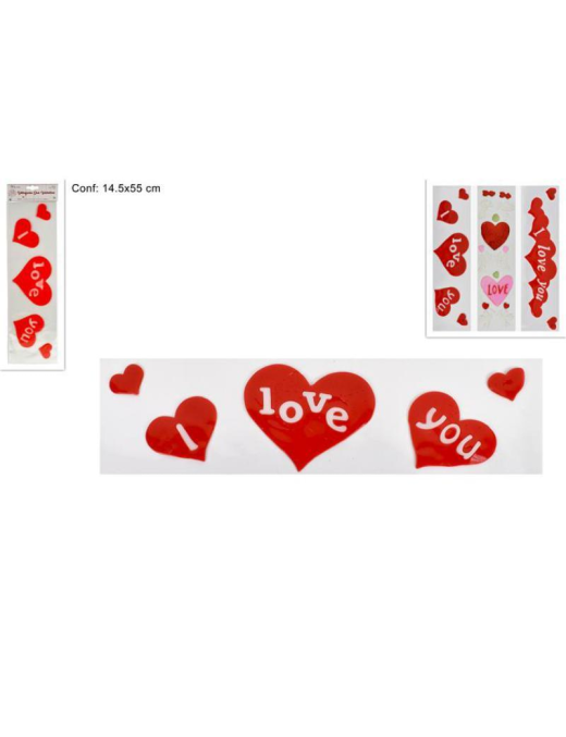 VETROFANIA SAN VALENTINO ASSORTITO