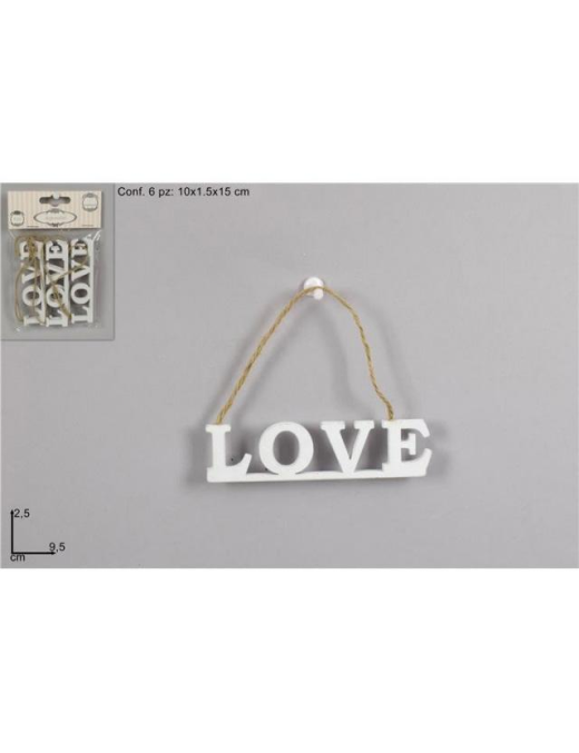 APPENDINO LEGNO LOVE 9,5cm