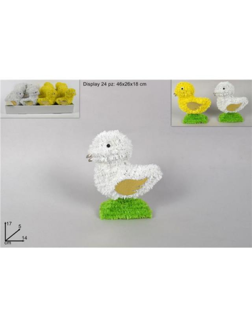 PULCINO C/BASE 17cm GI008953 $$