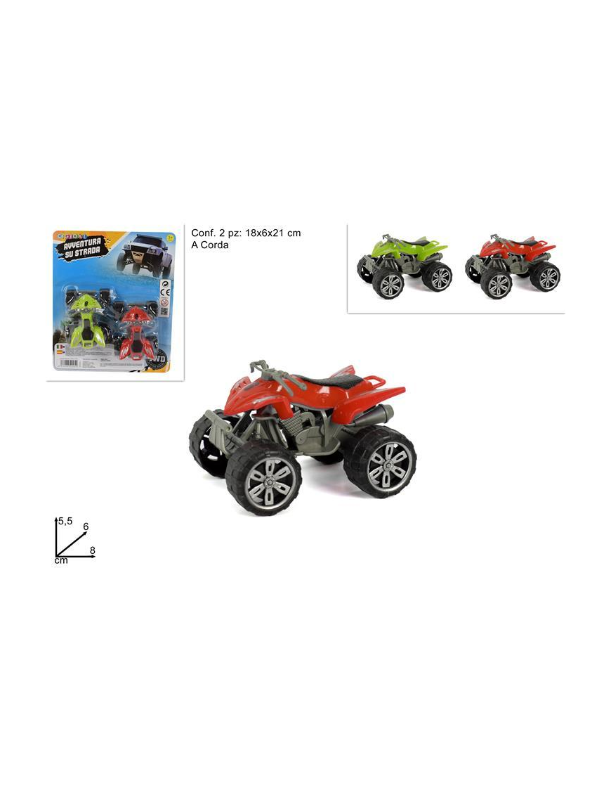 QUAD/MOTO A CORDA 2 PEZZI