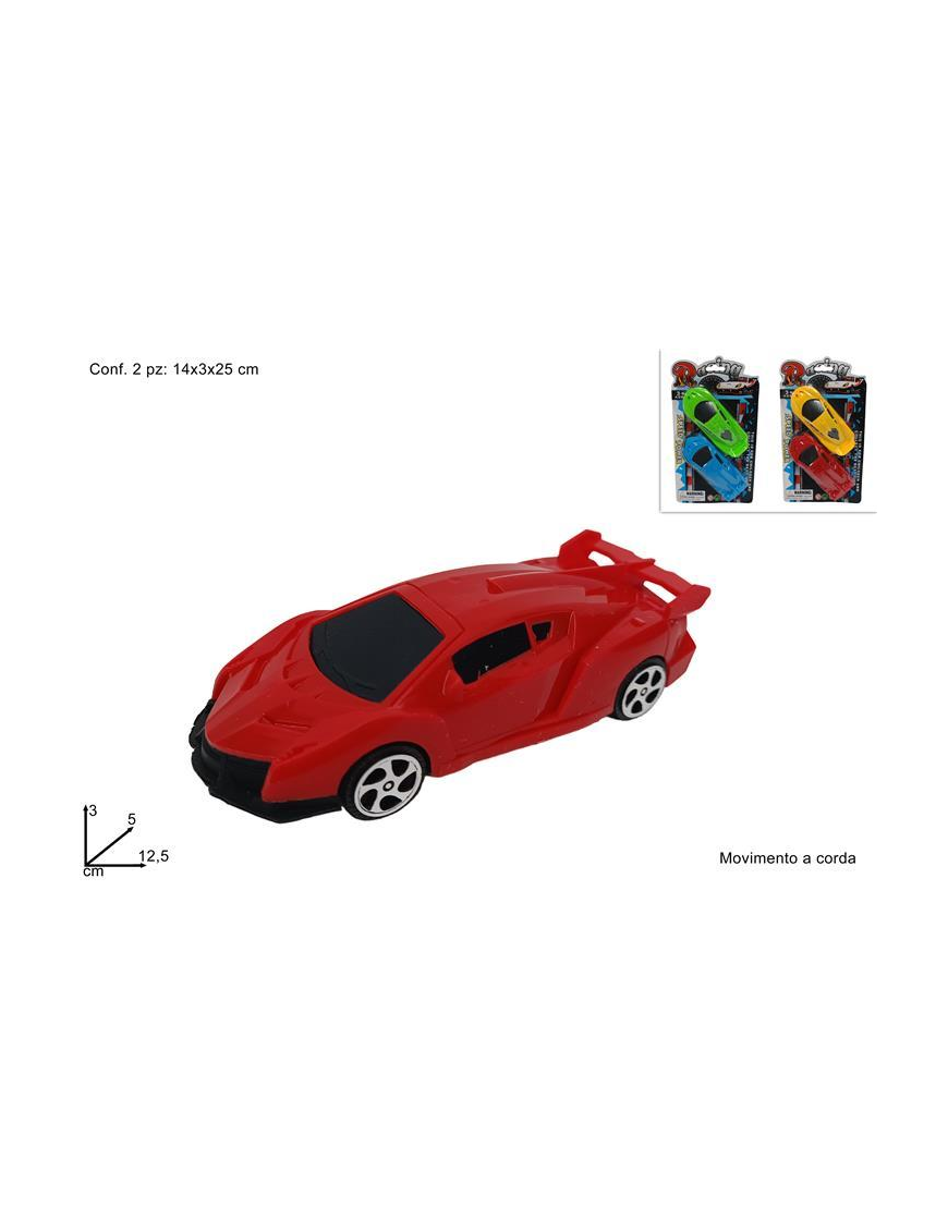 AUTO SPORTIVE 2 PEZZI