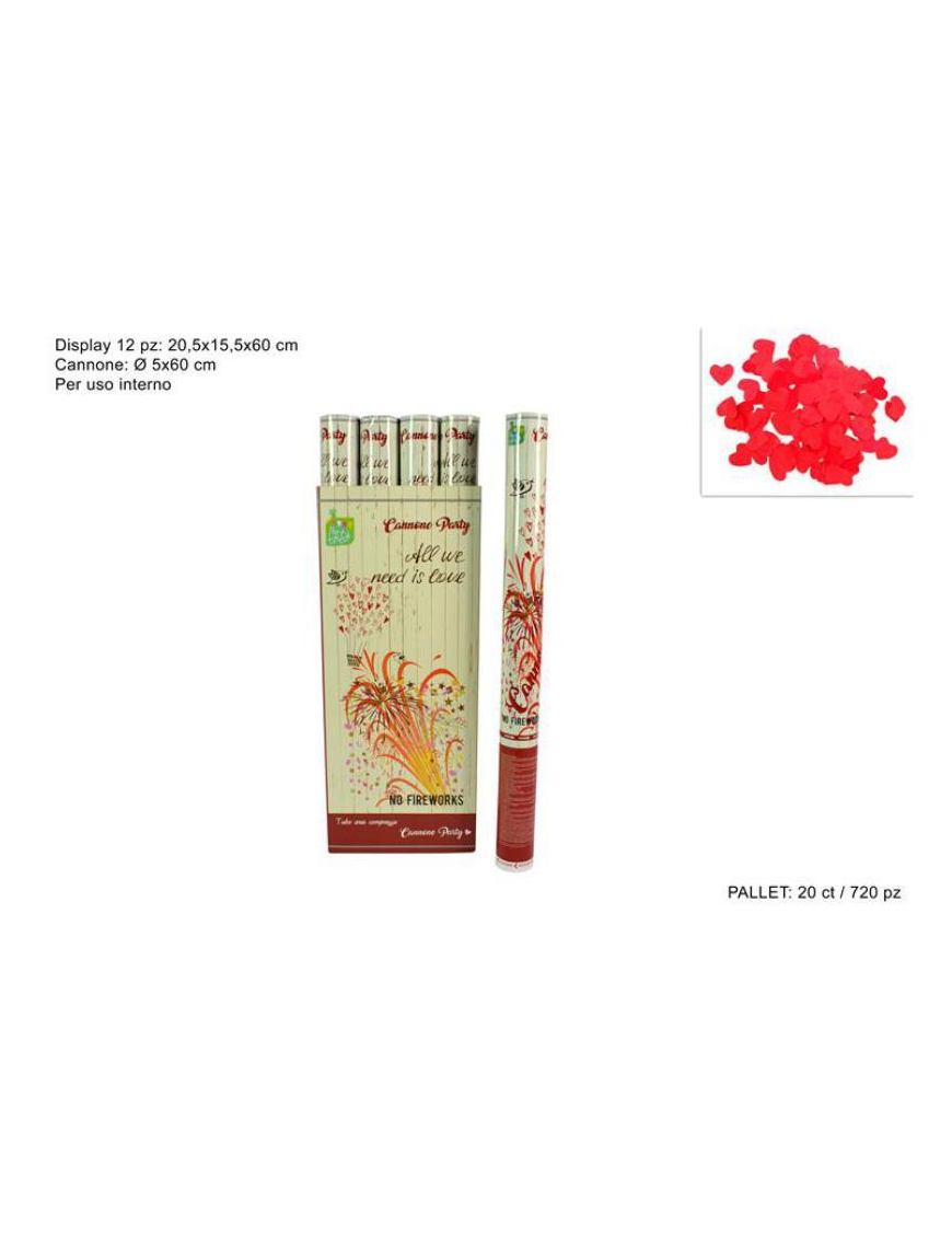 Valentine's Day Confetti Shooter 60cm 30gr