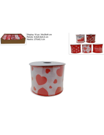 VALENTINE'S DAY RIBBON 6.3x270cm