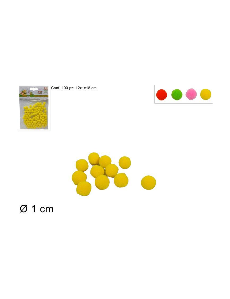 WADDING BALLS 1cm 100pcs