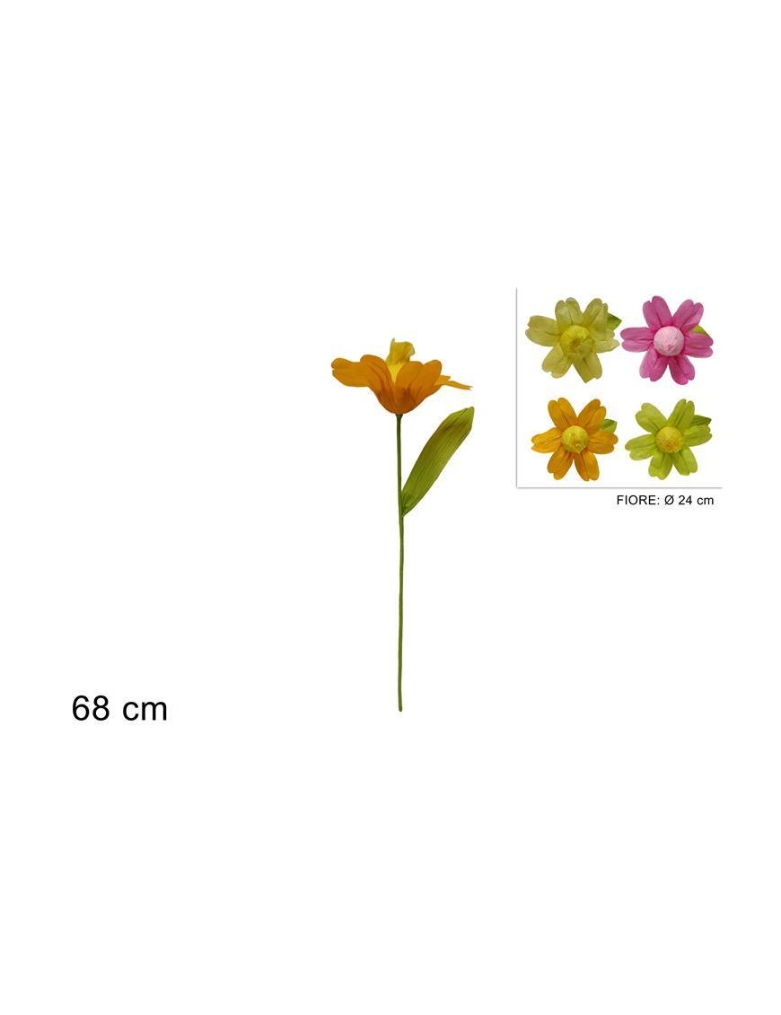 CARTA CRESPA FIORE  68 CM