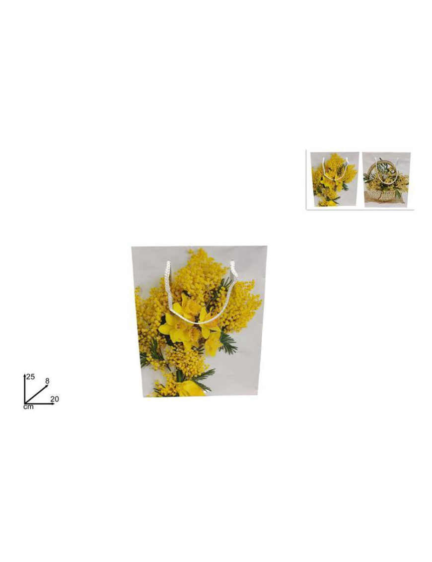 WOMEN'S DAY ENVELOPE WITH MIMOSA 20x25x8