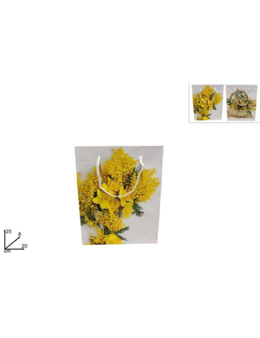 WOMEN'S DAY ENVELOPE WITH MIMOSA 20x25x8