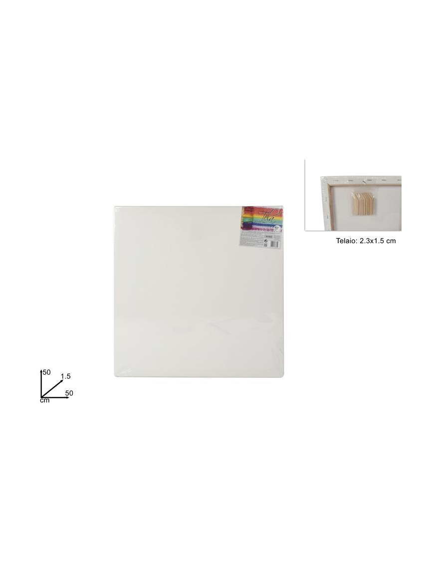 WHITE CANVAS FOR PAINTING 50x50cm