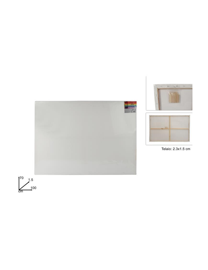 TELA BIANCA PER PITTURA 70x100cm