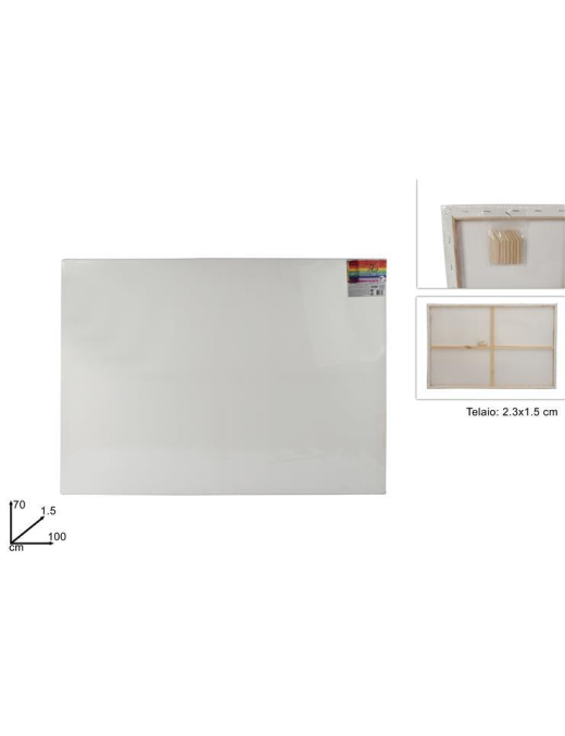 WHITE CANVAS FOR PAINTING 70x100cm