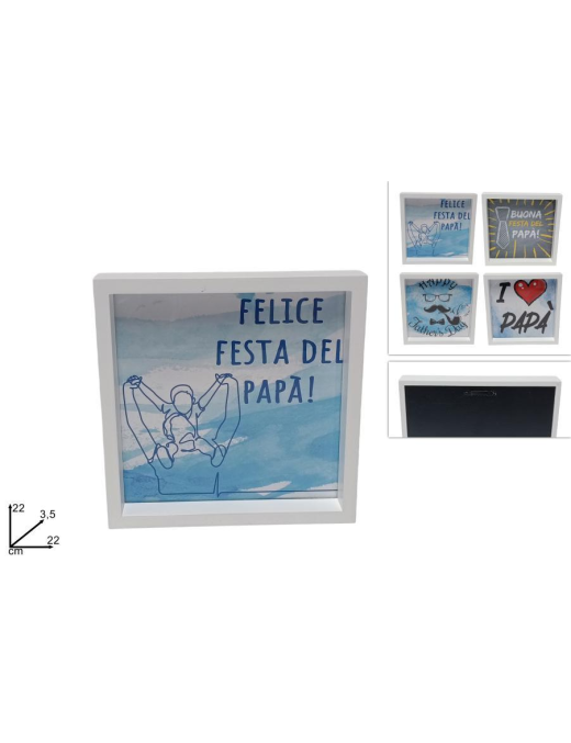 FESTA DEL PAP QUADRETTO 22x22cm