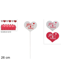 SPILLONE 26 centimetri CUORE