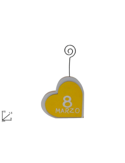 HEART TICKET CLIP