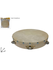 TAMBURELLO LEGNO 25cm