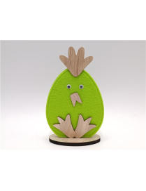 BASE LEGNO GALLINA 17,5 centimetri IN FELTRO