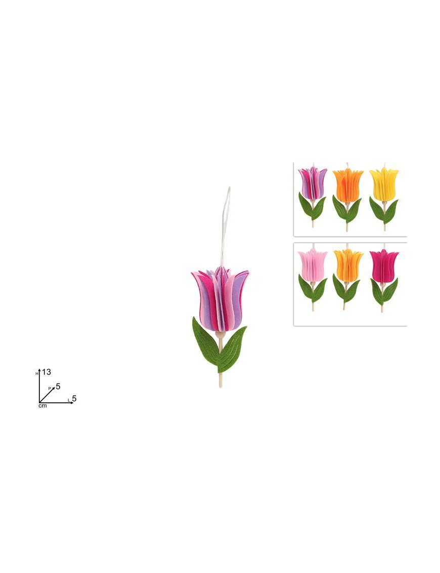 APPENDINO FIORE 13 centimetri IN FELTRO