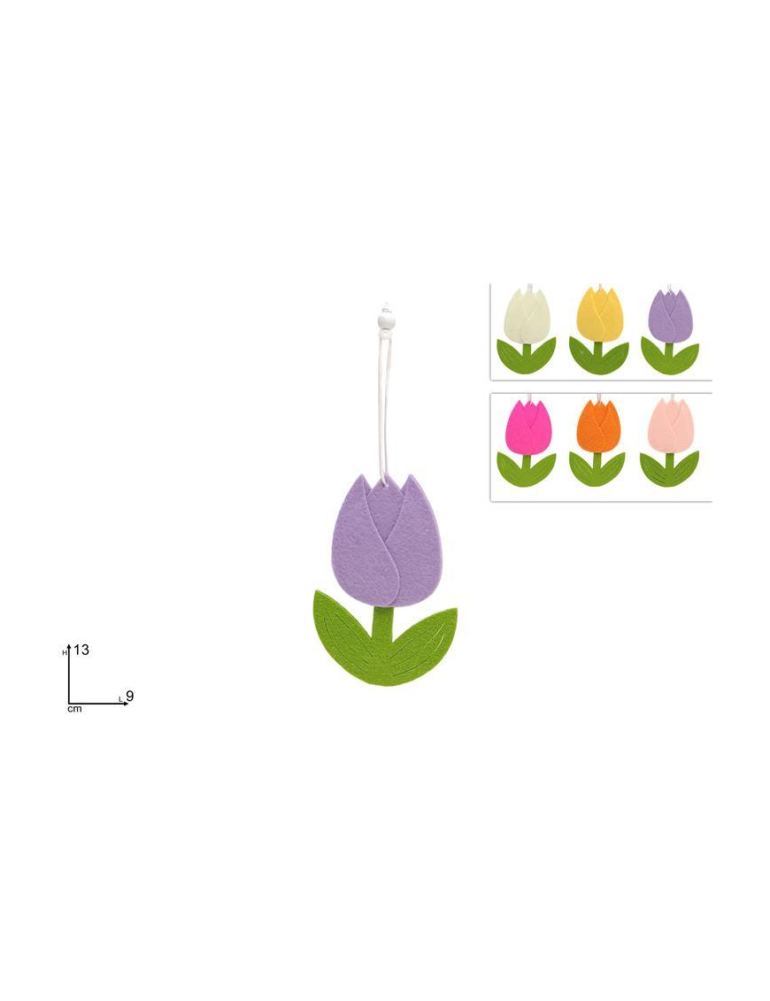 APPENDINO FIORE 13 centimetri IN FELTRO