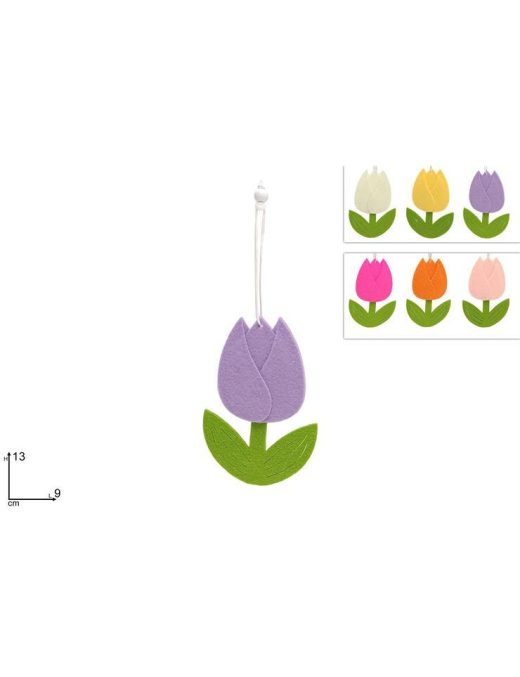 FLOWER HANGER 13cm IN FELT