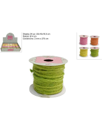 ROTOLO CORDONCINO 2 millimetri x 270 centimetri