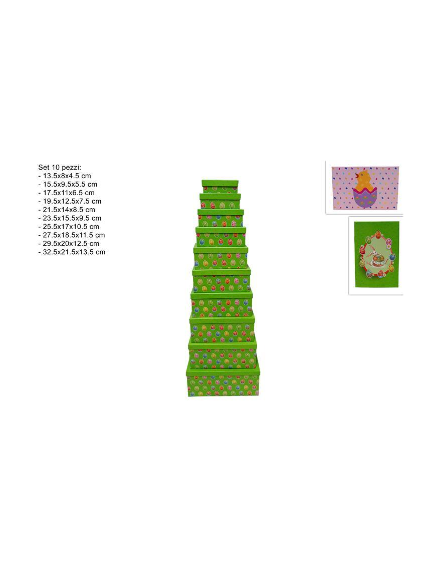 EASTER DECORATION BOXES 10 pieces