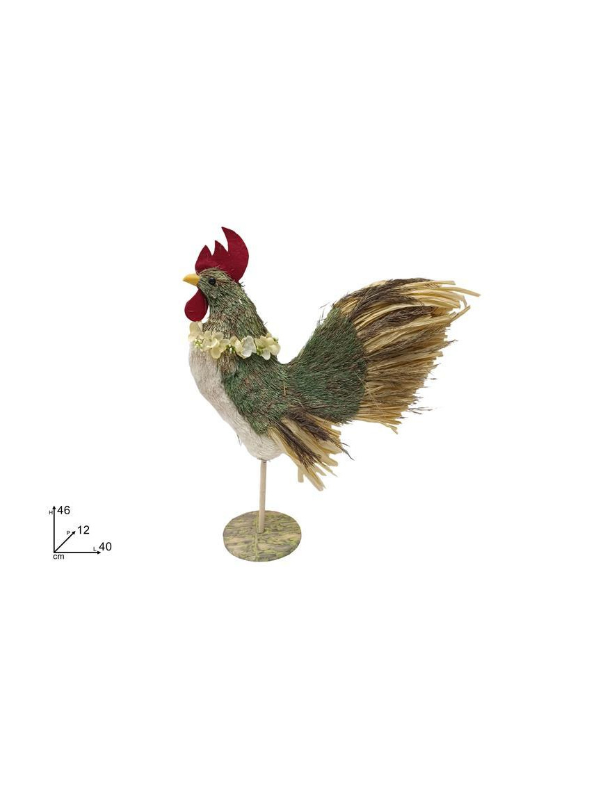 GALLINA IN COCCO 46 centimetri