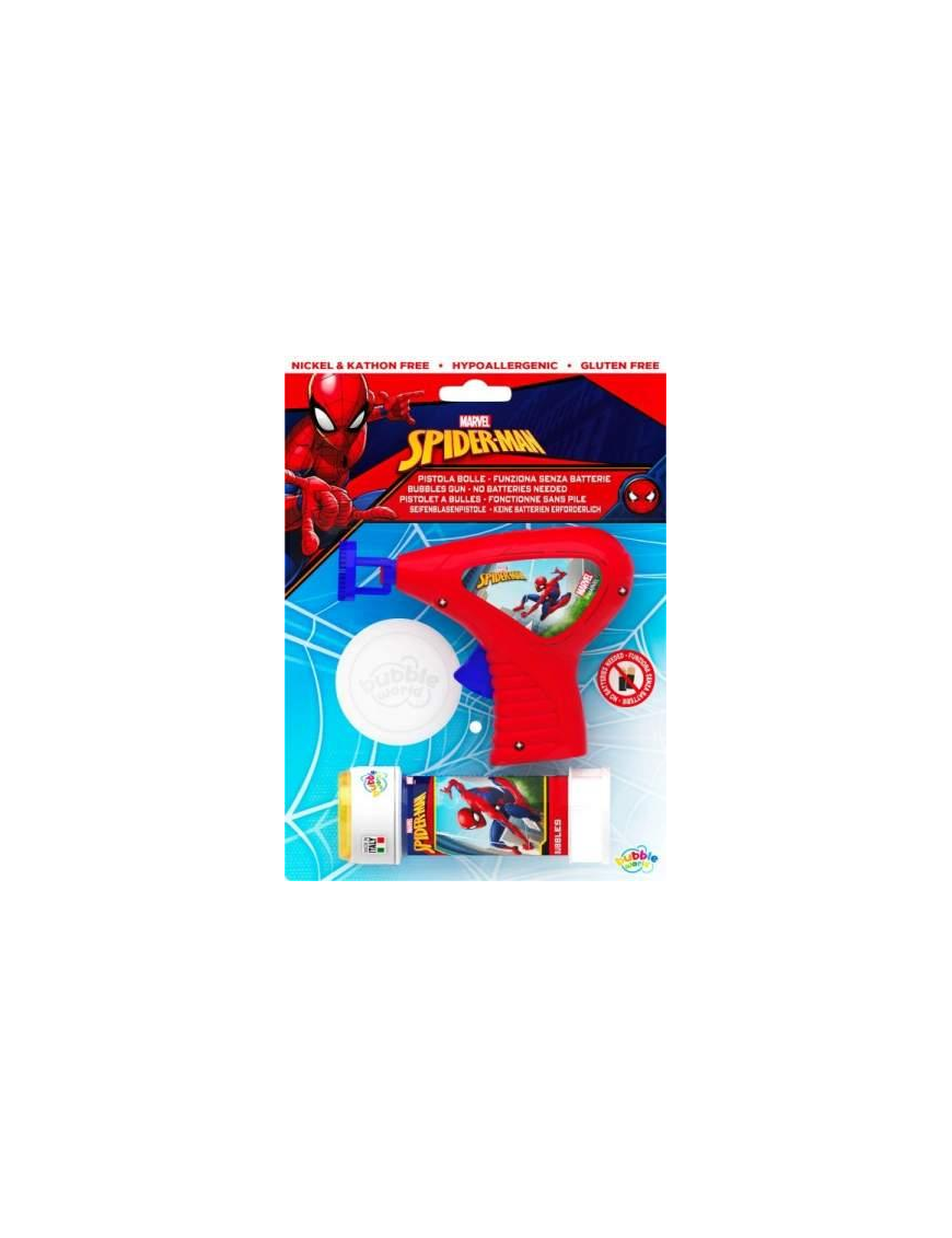 SPIDERMAN BUBBLE GUN