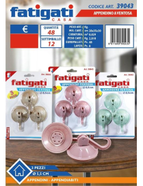 SUCTION CUP HANGER 3 pieces
