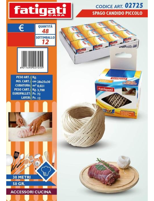 WHITE KITCHEN TWINE 30m