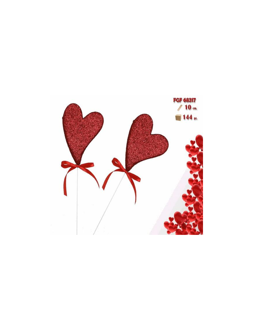 SPILLONE CUORE 10cm 2pezzi