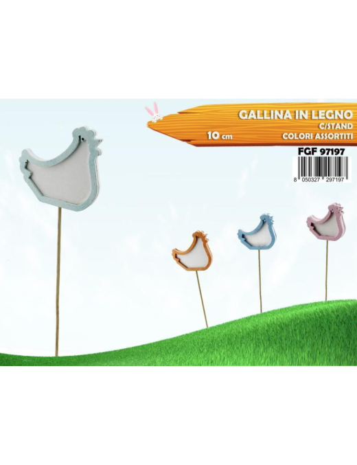 SPILLONE GALLINA 10 CM