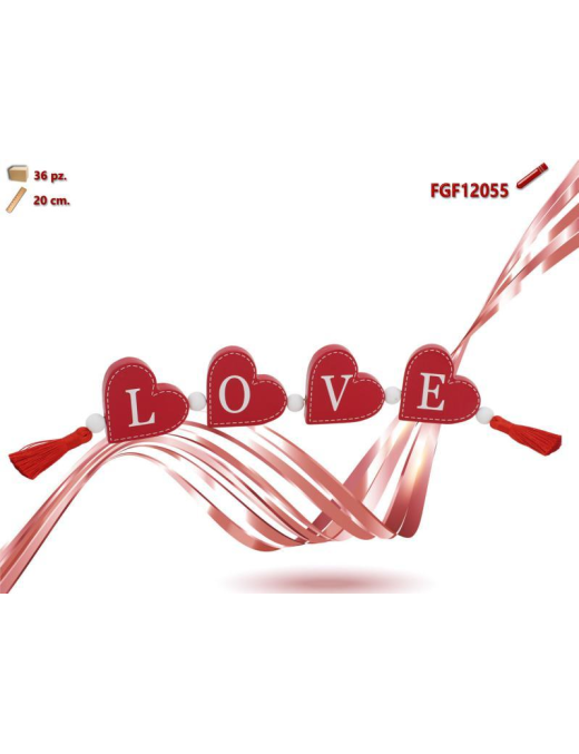SCRITTA LEGNO LOVE 20cm