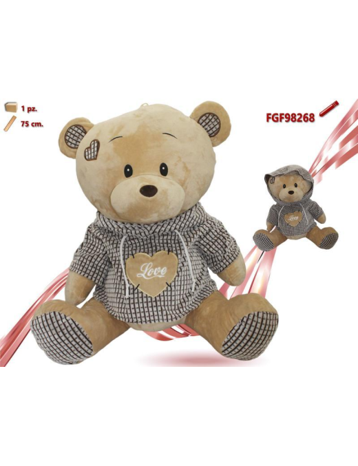 ORSO CON MAGLIA 75cm