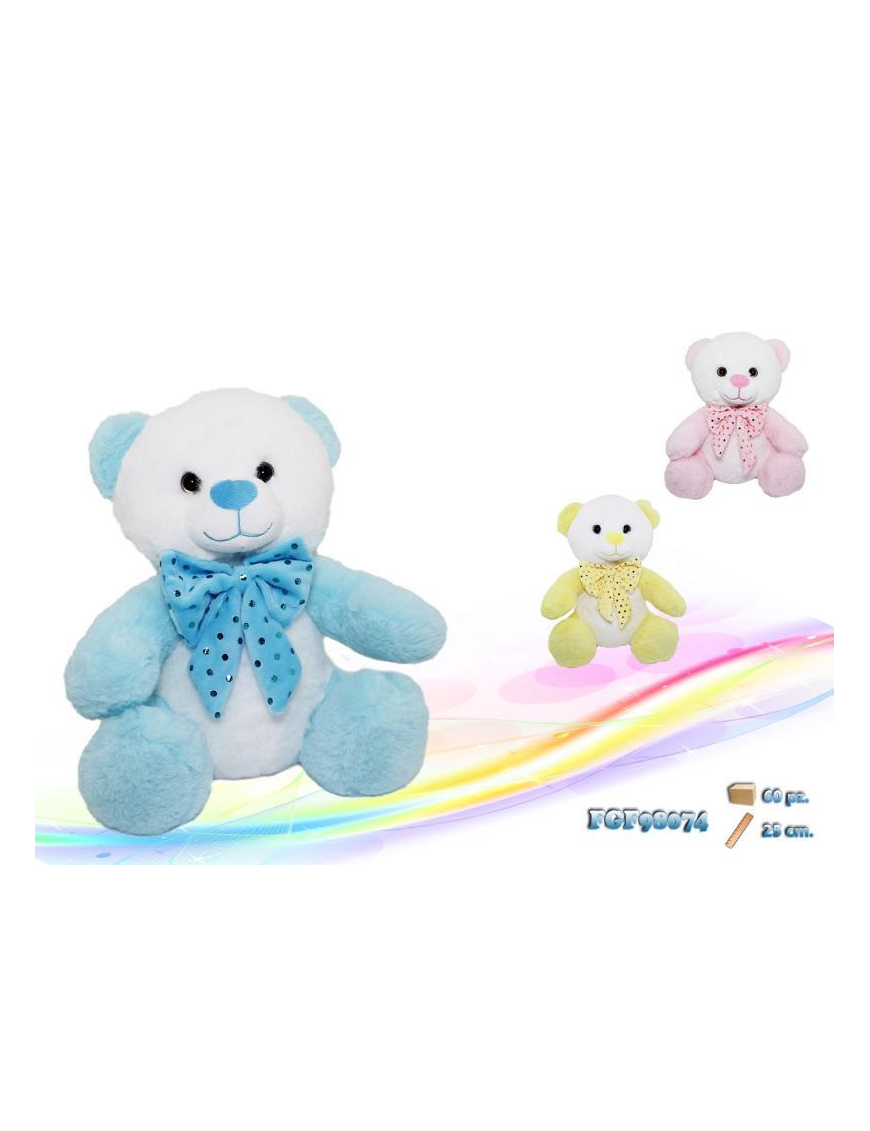 FESTA DELLA DONNA ORSO PELUCHE 25cm