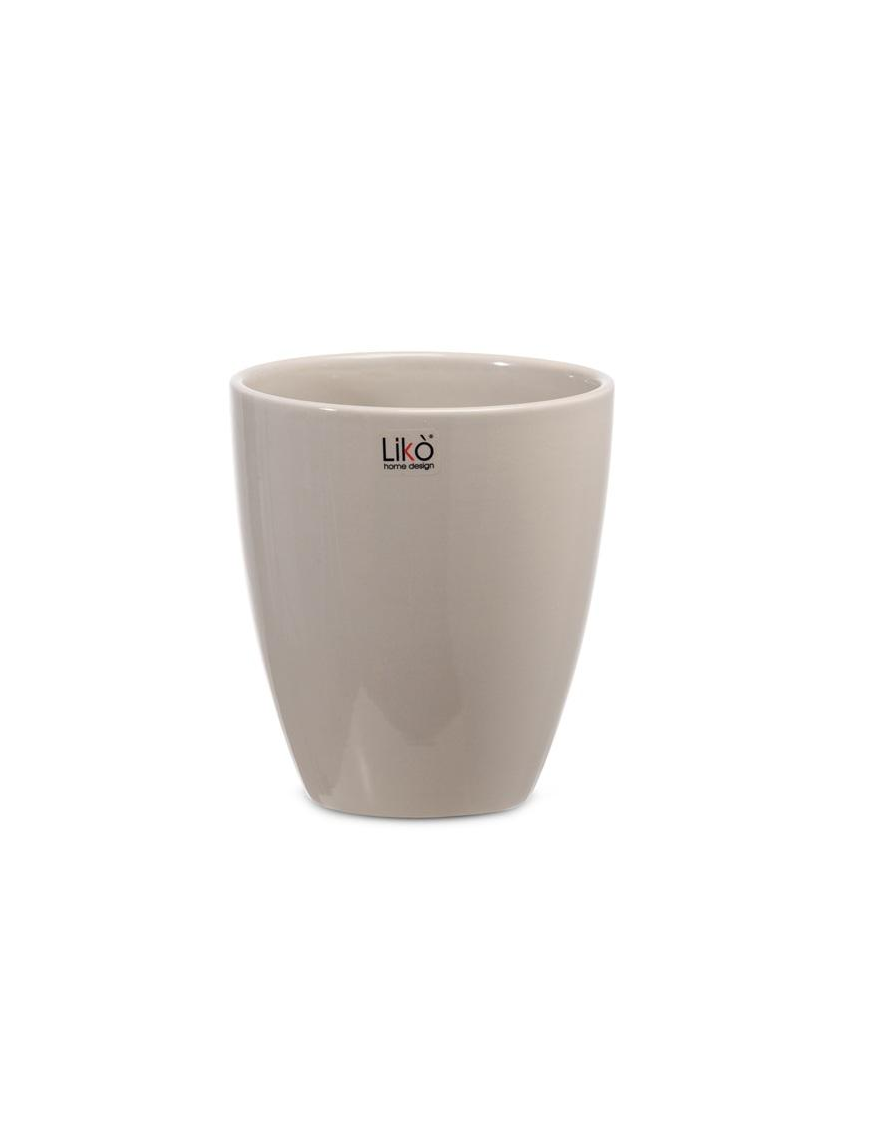 VASO CASPO' GREY DIAMETRO 13 CM h 14 CM