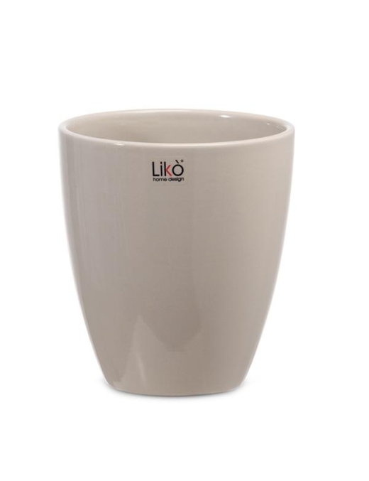 CASPO' GRAY VASE DIAMETER 13 CM h 14 CM