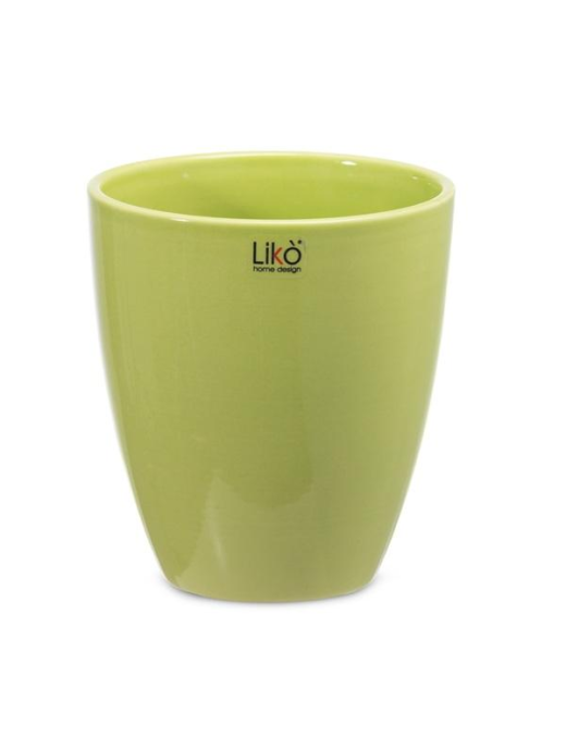 CASPO' GREEN VASE DIAMETER 13 h14