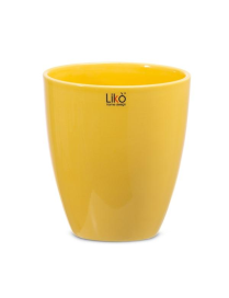 VASO CASPO' YELLOW DIAMETRO 13 h14