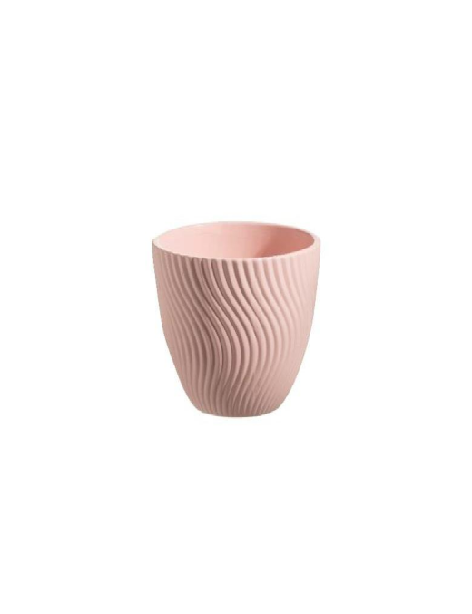 VASO ROSA  CASPO' DIAMETRO 12,5 h14cm
